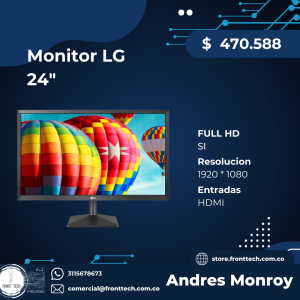 Monitor LG 24"
