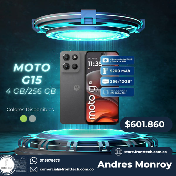 Motorola Moto G15 4GB 256GB