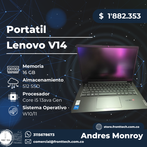 Portatil Lenovo V14